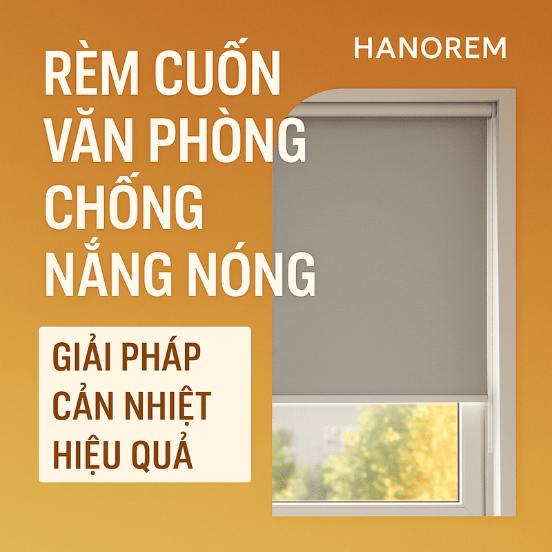 Rèm Cuốn Văn Phòng Chống Nắng Nóng